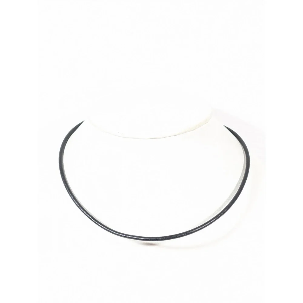 Silpada‎ 925 Black Leather Cord necklace 16 inch